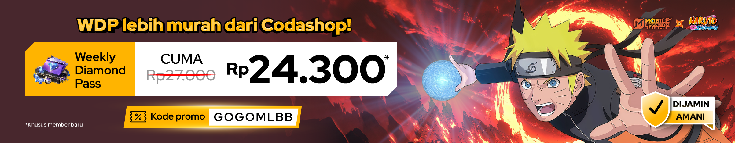 Mobile Legends Codashop - Server Indonesia